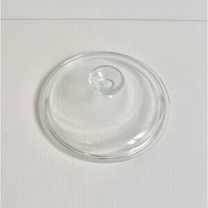 Pyrex G5C Glass Lid 7 5/8” Replacement G-5-C Corning Ware 1.5QT Clear USA